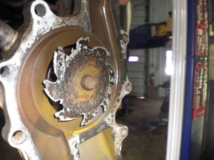 Taurus Water Pump Corroded
